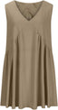 Nuvira | Sleeveless V-Neck Mini Sundress