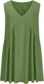 Nuvira | Sleeveless V-Neck Mini Sundress