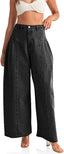 👖 Sloane | Pleated High-Waisted Wide-Leg Jeans