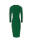 "Kara" Stripe Knit Midi