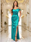 Aurevia | Off-Shoulder Satin Evening Dress