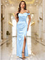 Aurevia | Off-Shoulder Satin Evening Dress