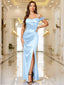 Aurevia | Off-Shoulder Satin Evening Dress