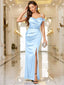 Aurevia | Off-Shoulder Satin Evening Dress