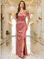 Aurevia | Off-Shoulder Satin Evening Dress