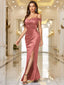 Aurevia | Off-Shoulder Satin Evening Dress