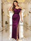 Aurevia | Off-Shoulder Satin Evening Dress