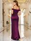 Aurevia | Off-Shoulder Satin Evening Dress