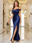 Aurevia | Off-Shoulder Satin Evening Dress