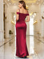 Aurevia | Off-Shoulder Satin Evening Dress