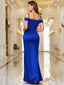 Aurevia | Off-Shoulder Satin Evening Dress