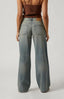 Kira Wide-Leg Vintage Wash Jeans
