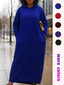 "Zeralle" Hoodie Maxi Dress