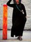 "Zeralle" Hoodie Maxi Dress