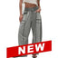 Kayla Utility Pocket Parachute Pants