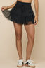 🖤 Pirouette Power Skort | Black Tulle Edition