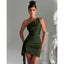 Eloria | One-Shoulder Ruched Mini Dress