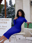 🔥 "Simone" Long Sleeve Bodycon Midi