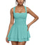 Arivelle | Square Neck Ruched Mini Dress