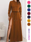 "Reina" Hoodie Maxi Skirt Set