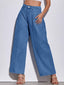 👖 Sloane | Pleated High-Waisted Wide-Leg Jeans