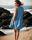 Nuvira | Sleeveless V-Neck Mini Sundress
