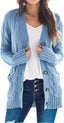 "Winnie" Cable Knit Duster Cardigan