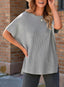“Olive” Ribbed Tunic Knit