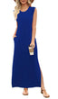 Olivrae | Summer Maxi Dress with Pockets