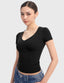 "Snatch Tee" Seamless Compression Top