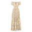 "Viola" Boho Tiered Maxi Dress