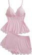 The "Celina" Ruffle Lace Sleep Set