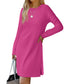 Merivelle | Long Sleeve Casual Mini Dress