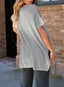 “Olive” Ribbed Tunic Knit