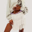 Celeste | Lace Trimmed Layering Skirt
