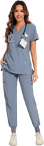 "Vitals+" 2-Piece Scrub Set – Functional, Flattering, and Made to Move