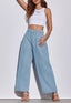 👖 Sloane | Pleated High-Waisted Wide-Leg Jeans