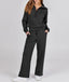 "Luna" Luxe Lounge Zip Set