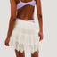 Celeste | Lace Trimmed Layering Skirt