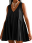 Nuvira | Sleeveless V-Neck Mini Sundress