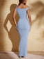 "Serelith" One-Shoulder Maxi Dress
