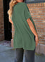 “Olive” Ribbed Tunic Knit