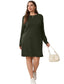 Merivelle | Long Sleeve Casual Mini Dress