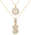 "Luna" Custom Letter Pendant Necklace