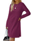 Merivelle | Long Sleeve Casual Mini Dress