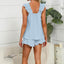 The “Izzie” Ruffle Lounge Set