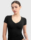 "Snatch Tee" Seamless Compression Top