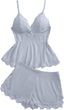The "Celina" Ruffle Lace Sleep Set