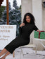 🔥 "Simone" Long Sleeve Bodycon Midi
