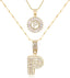 "Luna" Custom Letter Pendant Necklace